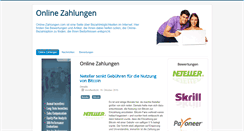 Desktop Screenshot of online-zahlungen.com