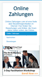 Mobile Screenshot of online-zahlungen.com