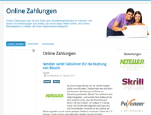 Tablet Screenshot of online-zahlungen.com